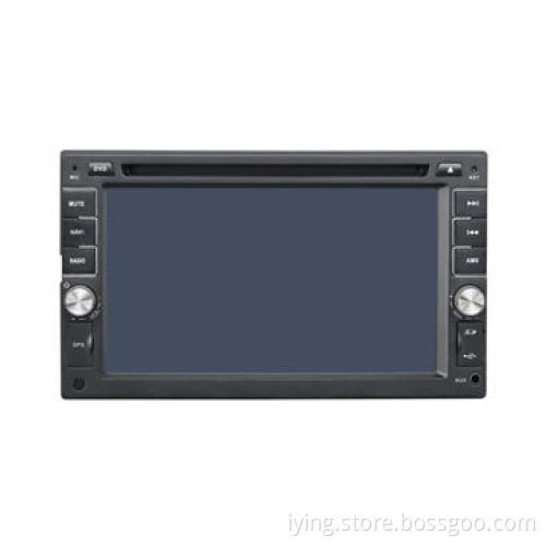 Double din universal car DVD player, 6.2 inches